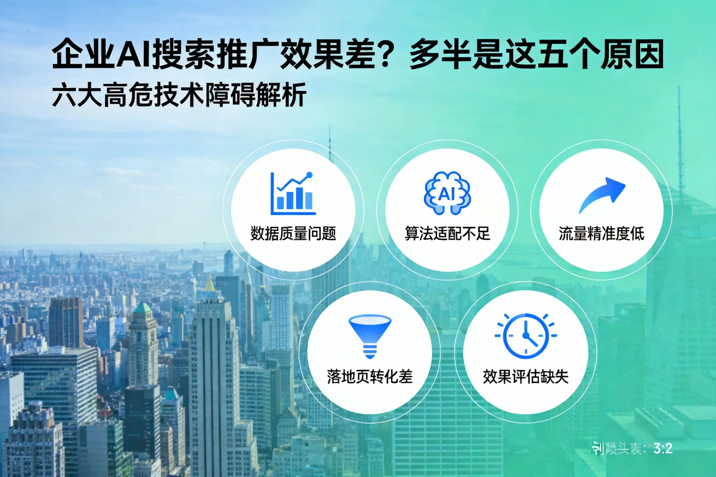 江城企业AI搜索推广效果差?多半是这五个原因